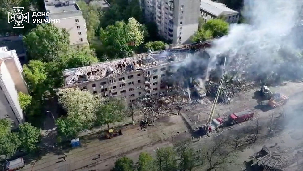 Russia says it will keep attacking Kyiv as payback for Ukraine's attack on a student dorm