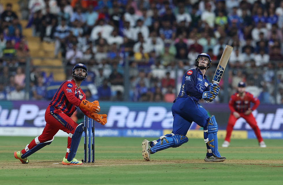 CRICKET: Rohit returns in style, Rickelton stars as Mumbai beat Lucknow in IPL 