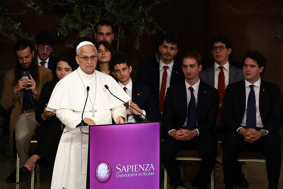 Pope Leo decries European military spending as 'betrayal' of diplomacy