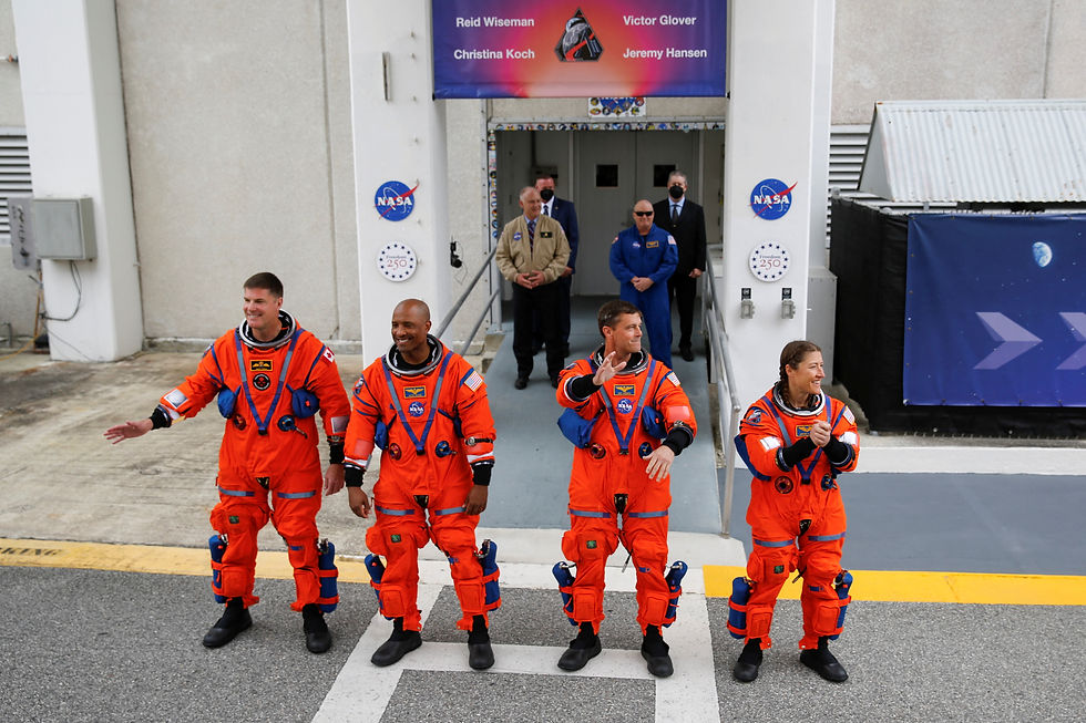 NASA launches four astronauts on world's first crewed lunar mission in half a century