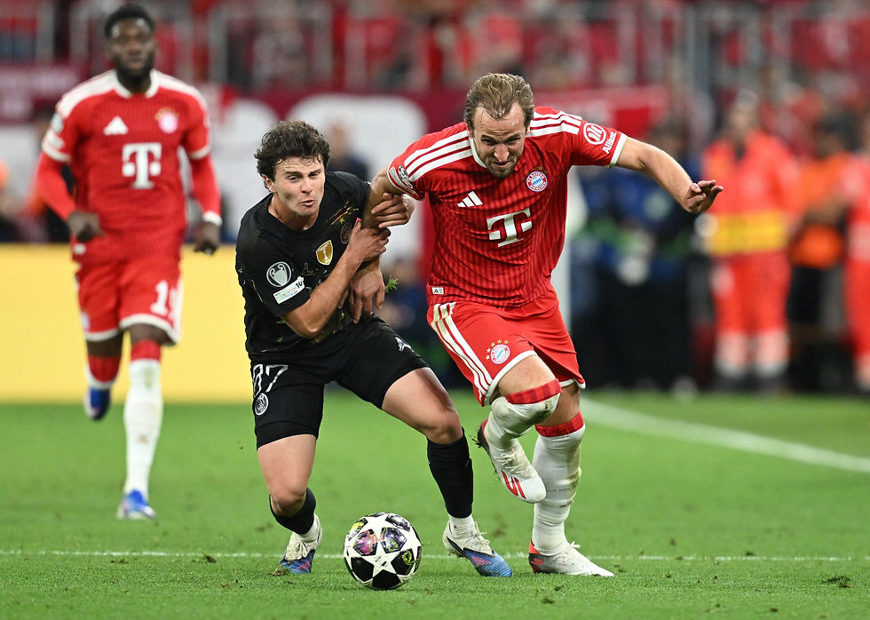 SOCCER: Neves praises PSG spirit as holders hang tough against Bayern to reach final