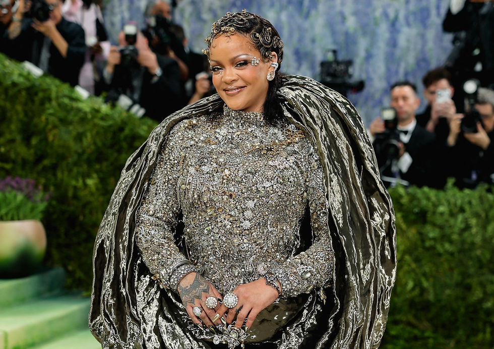 Rihanna brings 'snatched, cute and beautiful' energy to the Met Gala