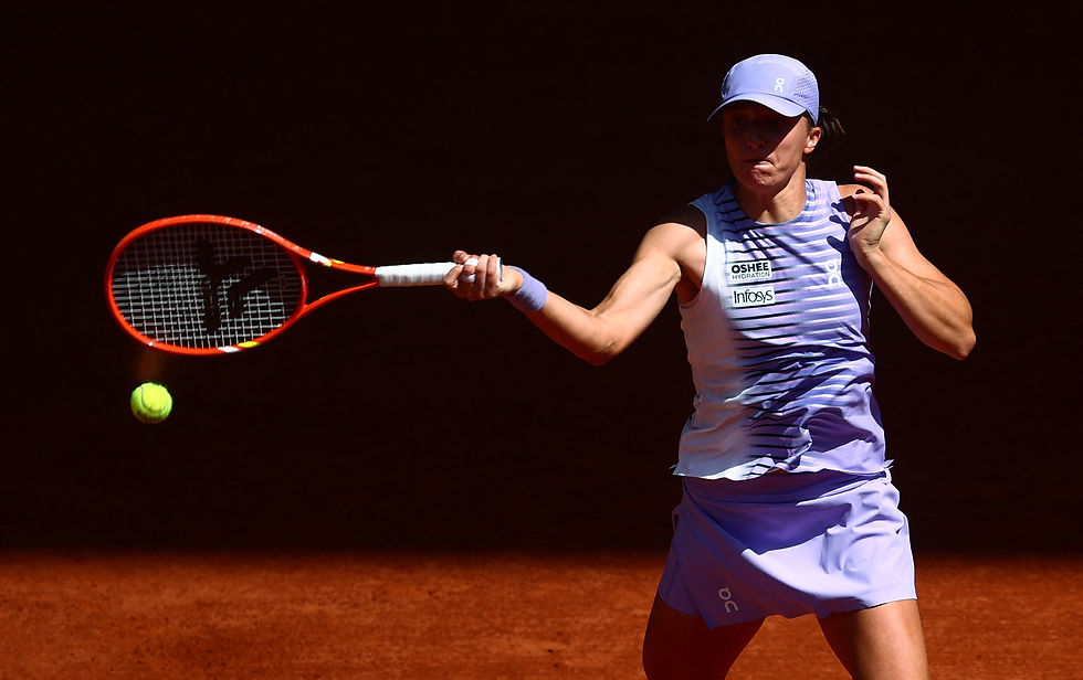 TENNIS: Swiatek cruises, Wawrinka and Monfils conclude French Open chapters 