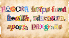 PAGCOR helps fund health, education, sports programs