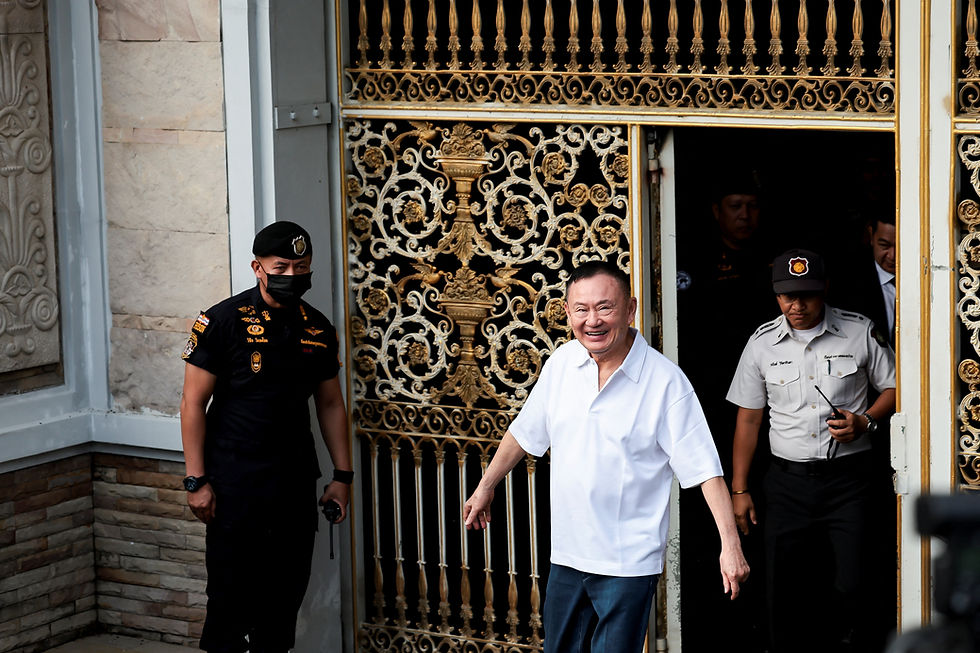 Thai former Prime Minister Thaksin Shinawatra released from prison
