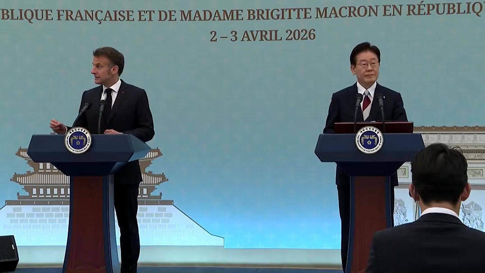 South Korea and France to deepen defense ties as global conflicts rage