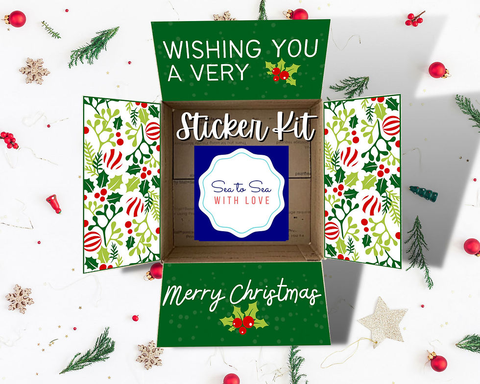 Thumbnail: Christmas Care Package Printable Instant Digital Download