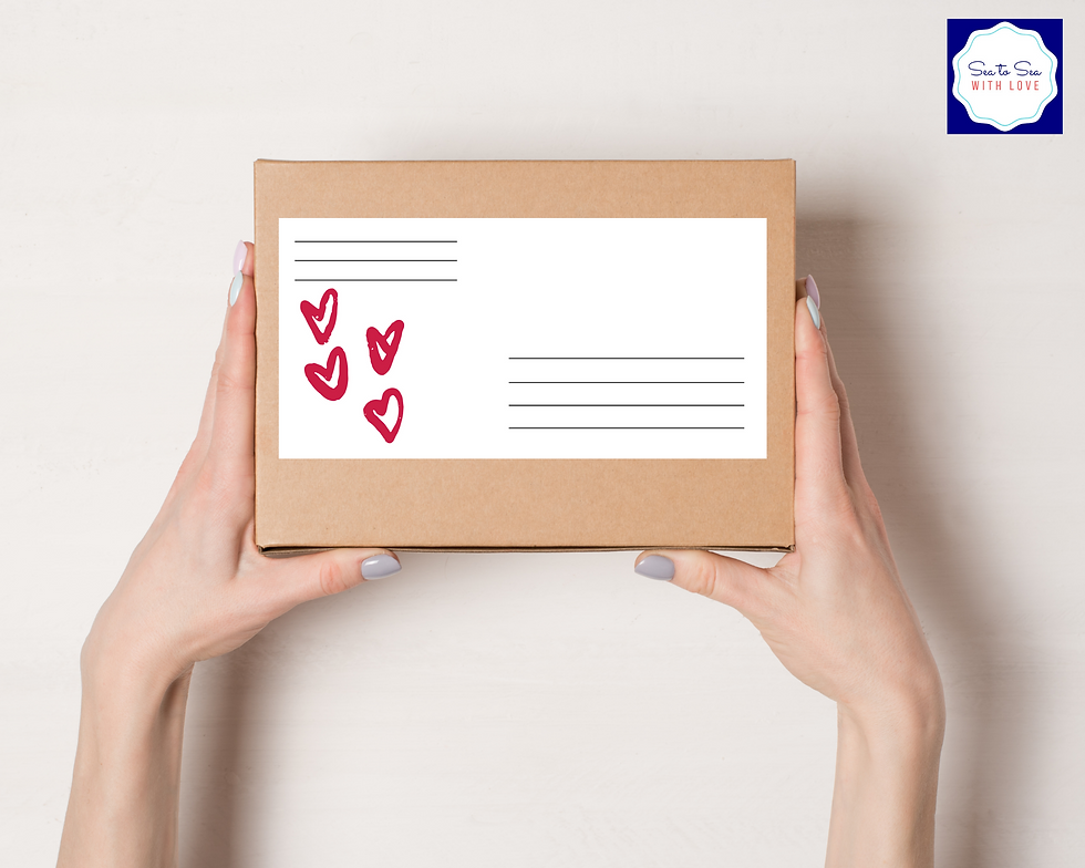 Valentine's Day Shipping Label