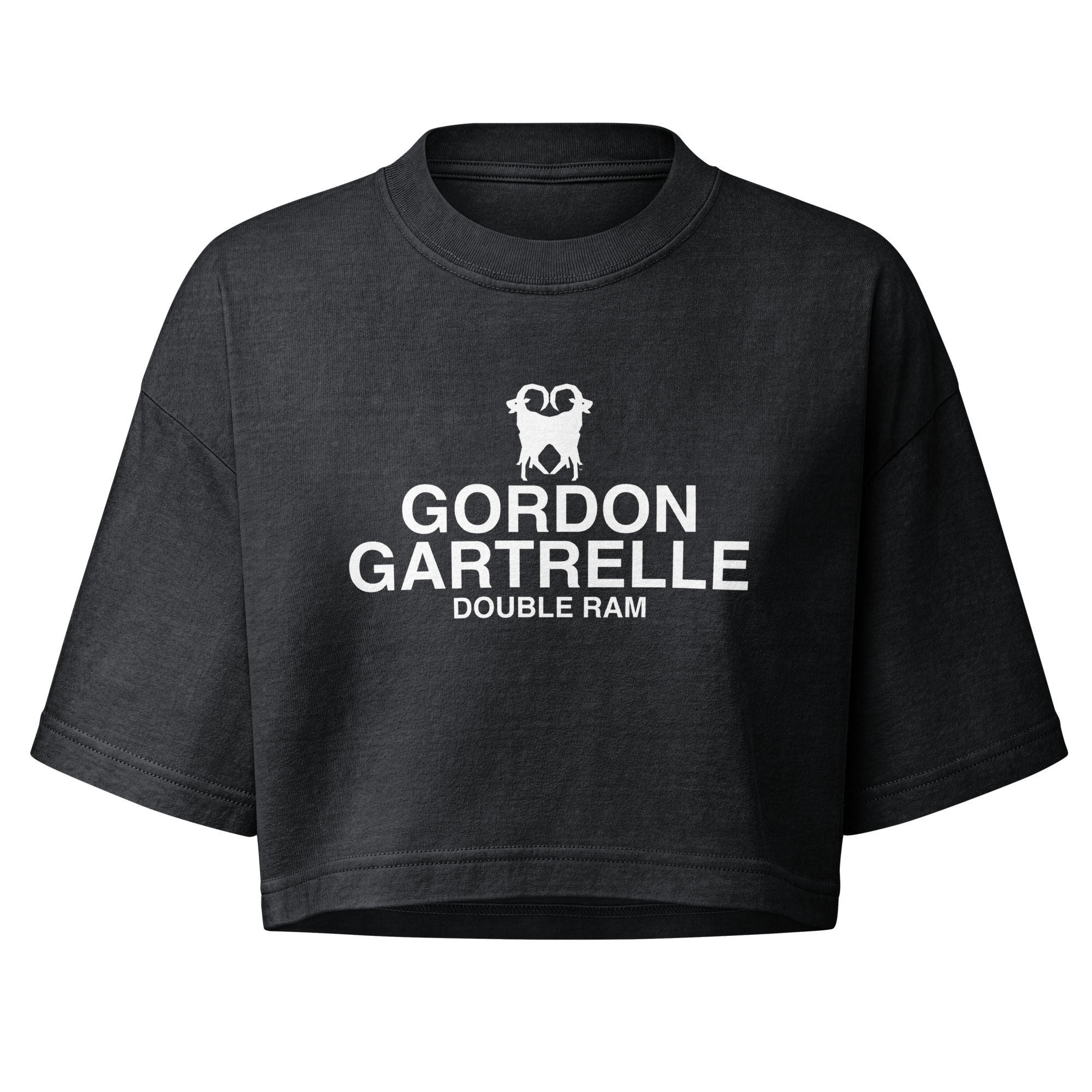 Gordon Gartrelle Double Ram Women’s Garment Dyed Cropped Tee