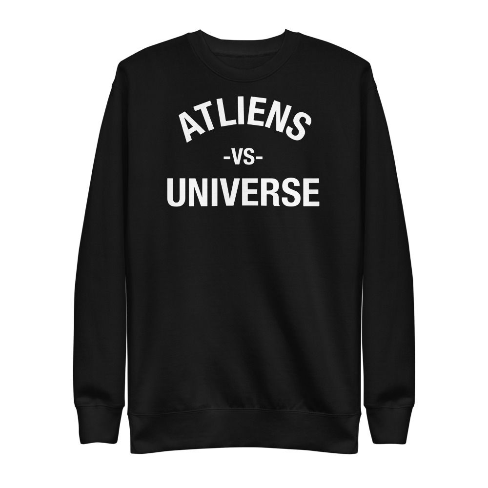 ATLIENS VS UNIVERSE Unisex Fleece Pullover