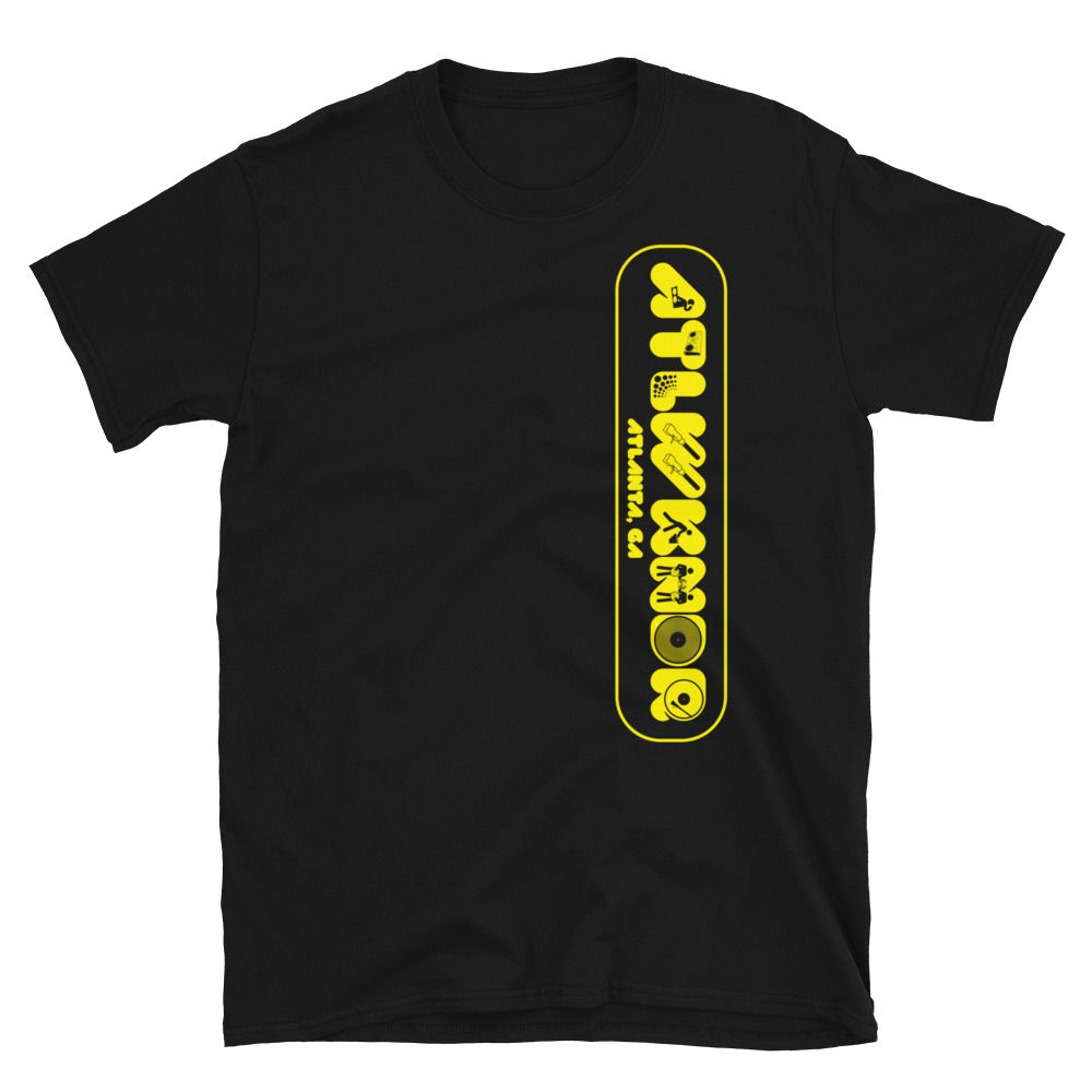 ATLWKNDR Sideways Icon Logo Short-Sleeve Unisex T-Shirt