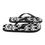 Thumbnail: Gordon Gartrelle Double Ram Reverse Heritage Pattern Flip-Flops