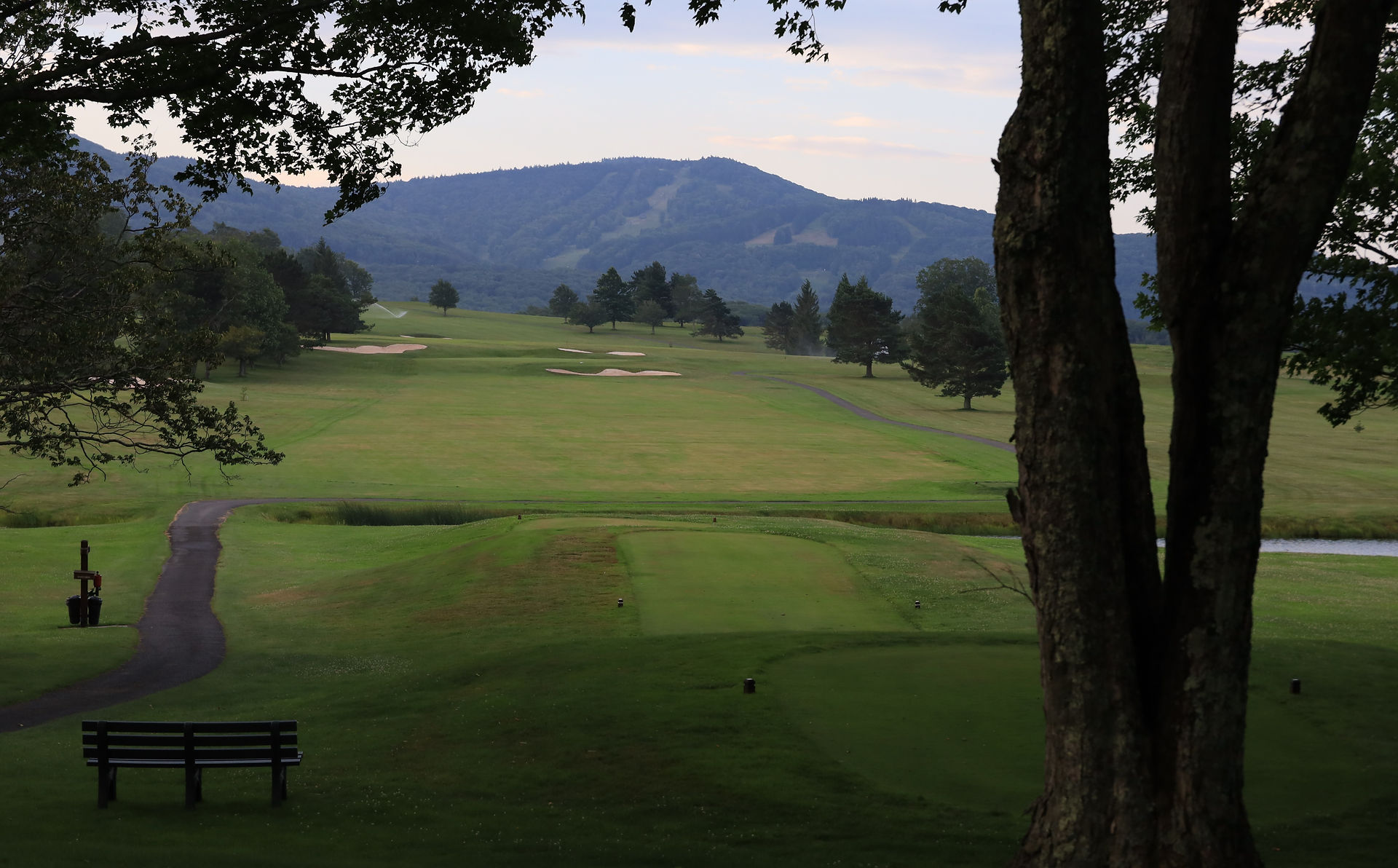 Canaan Valley, WV, state park resort, golf course