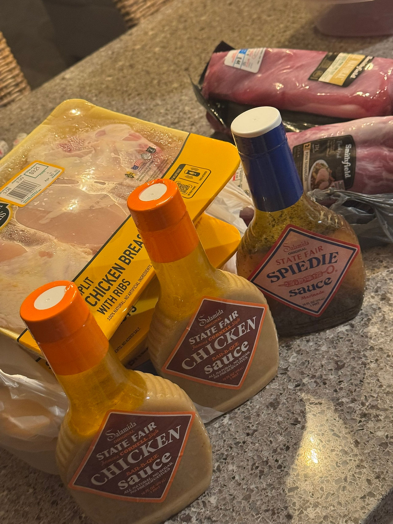 Salamadia Sauce, Spiedie Sauce, Meat, Grill