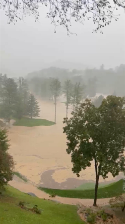 Hurricane Helene, recovery, golf course, NC, flood, Boone, Hound Ears, Kris Spence