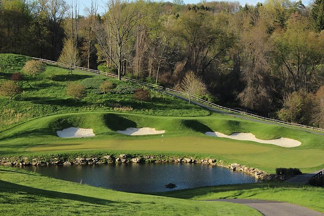Oglebay Resort Wheeling WV Golf Arnold Palmer Robert Trent Jones Crispn Course Par III Speidel