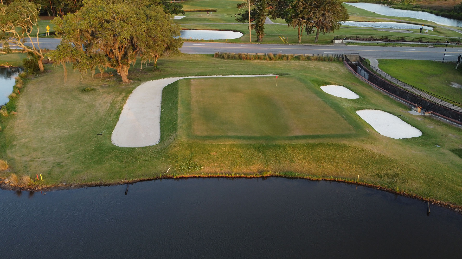 Muni, Charleston Municipal, golf course, Troy Miller, Seth Raynor, Template hole, stono river
