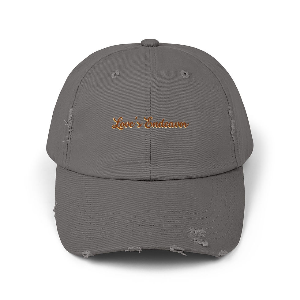 Thumbnail: Unisex Distressed Cap