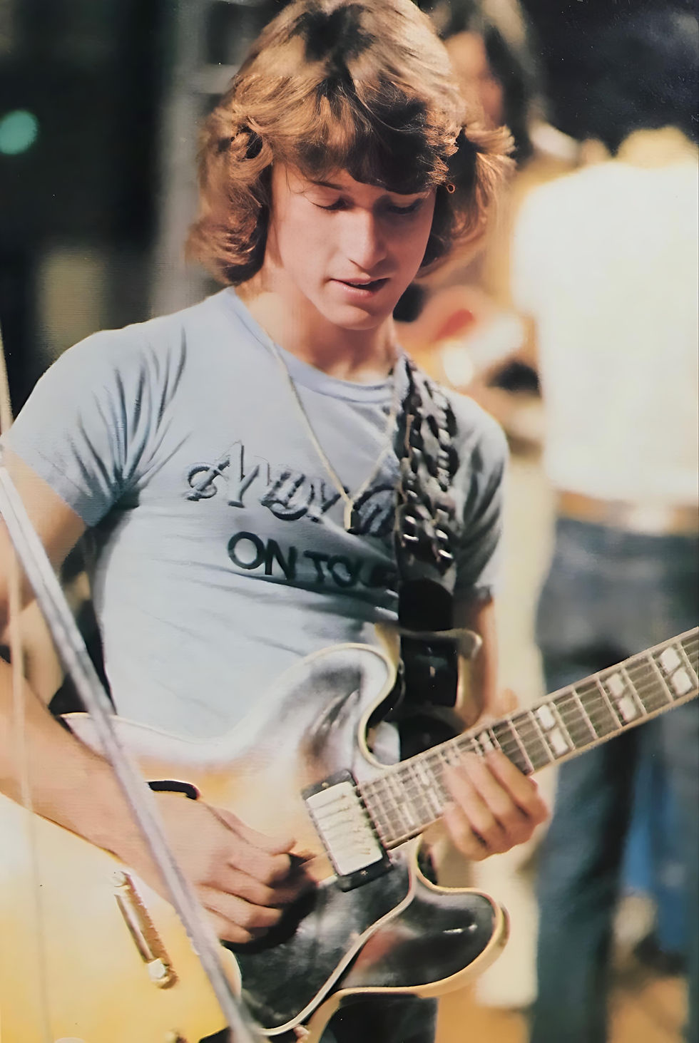 Andy Gibb on tour