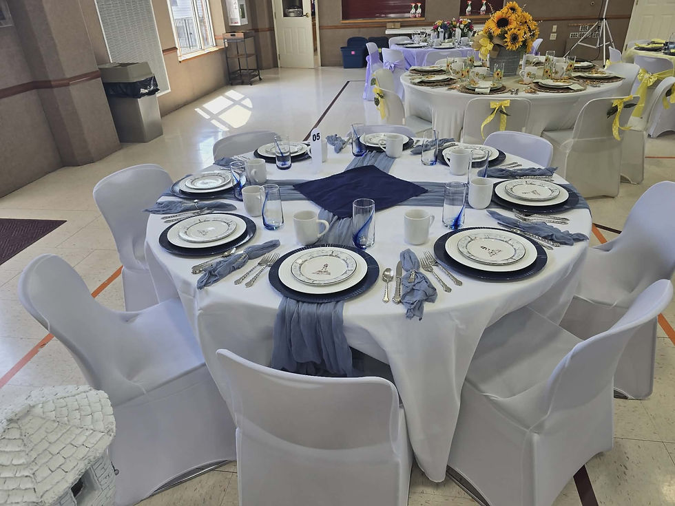 Table #05 The Lord Lights Our Way