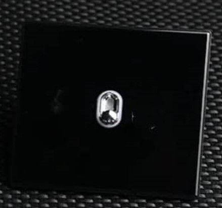 Miniature : Interrupteur luxe a levier en verre trempé