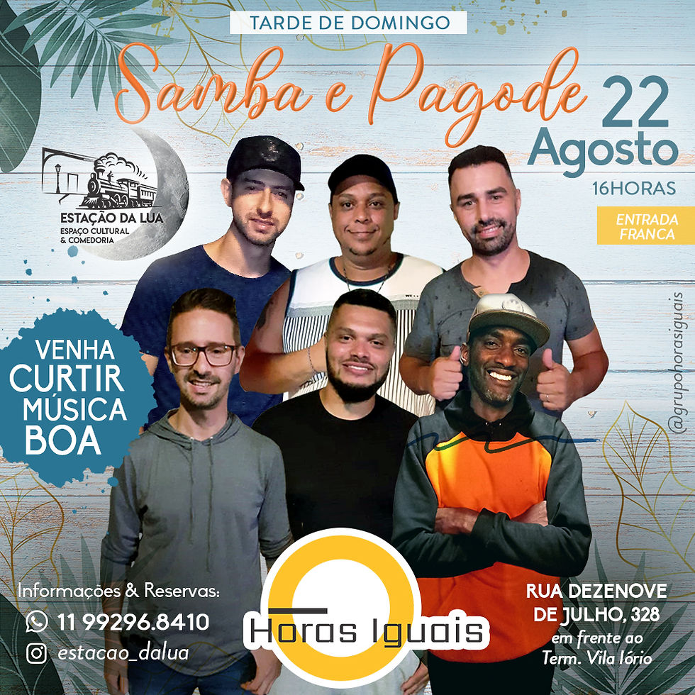 Horas Iguais no Estação da Lua