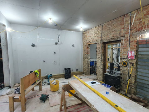 renovation, extension, installation, fitting, kitchen, luxury, kbb, siemens, gaggenau, bora, miele, bosch, neff, induction, ceramic worktop, granite, quartz, worktop, splashbacks, high-end, interior design, drawers, cabinets, shaker door, style, black, white, neolith, infinity, quooker, tap, sink, fridge, side by side, handles, buster and punch, dekton, German, flooring, glass units, samsung, apple, switch, door, framed, lights, pendant