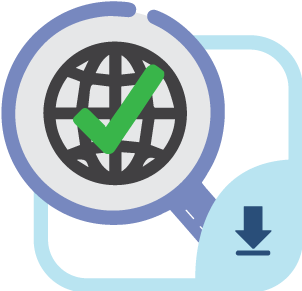 Download Internet research checklist poster