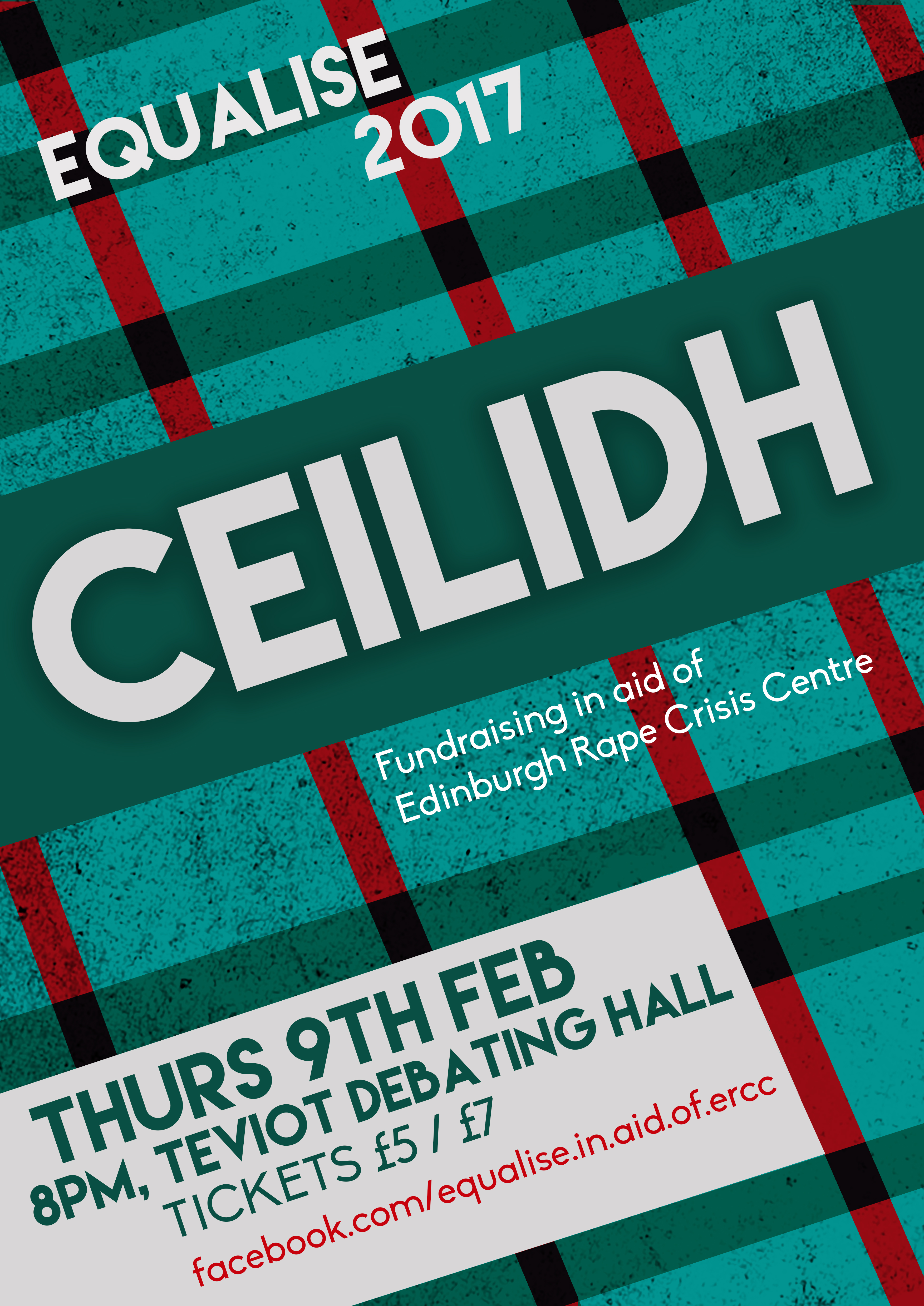 EQUALISE 2017 Ceilidh Poster