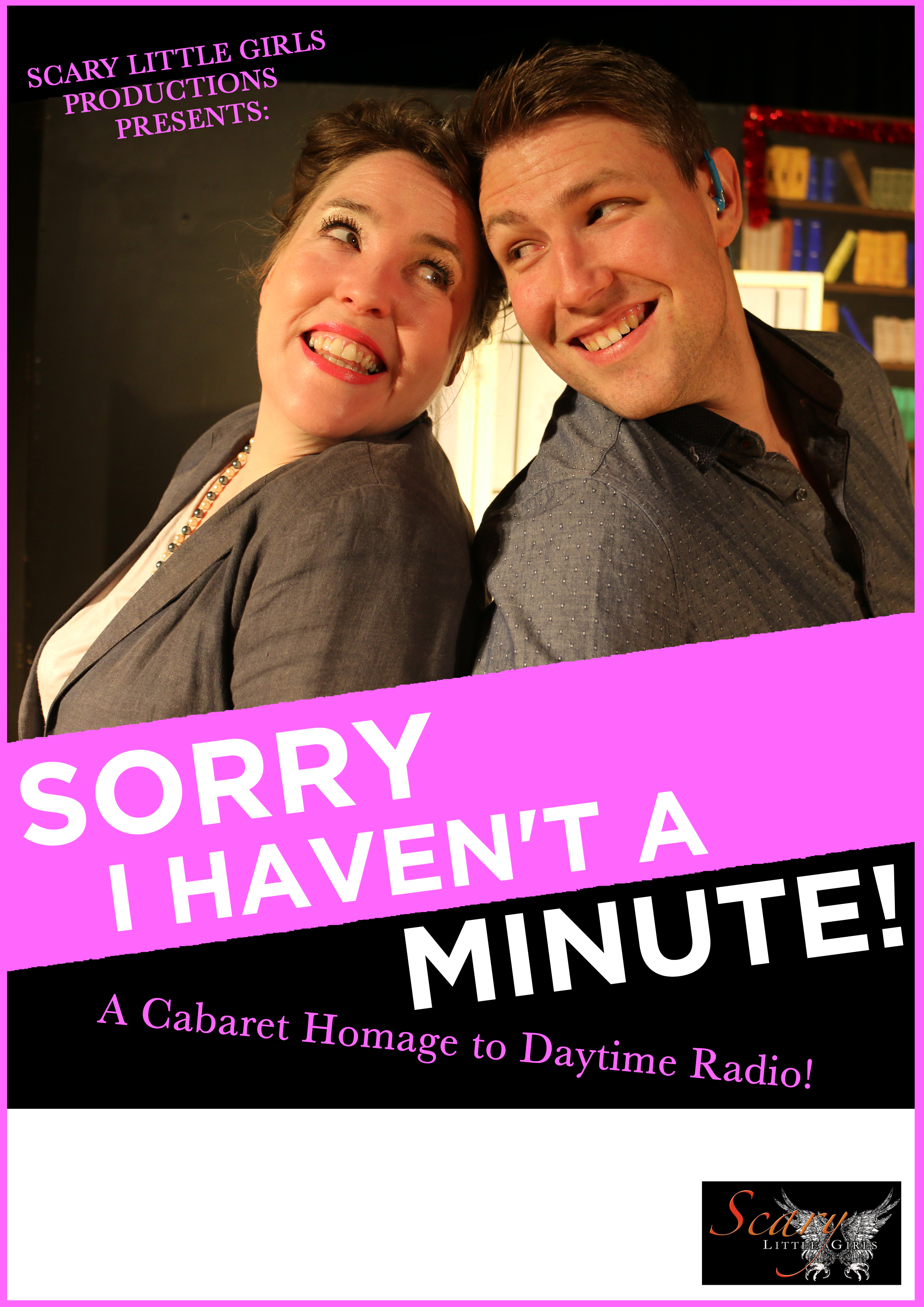 Sorry I Haven't A Minute! Flyer