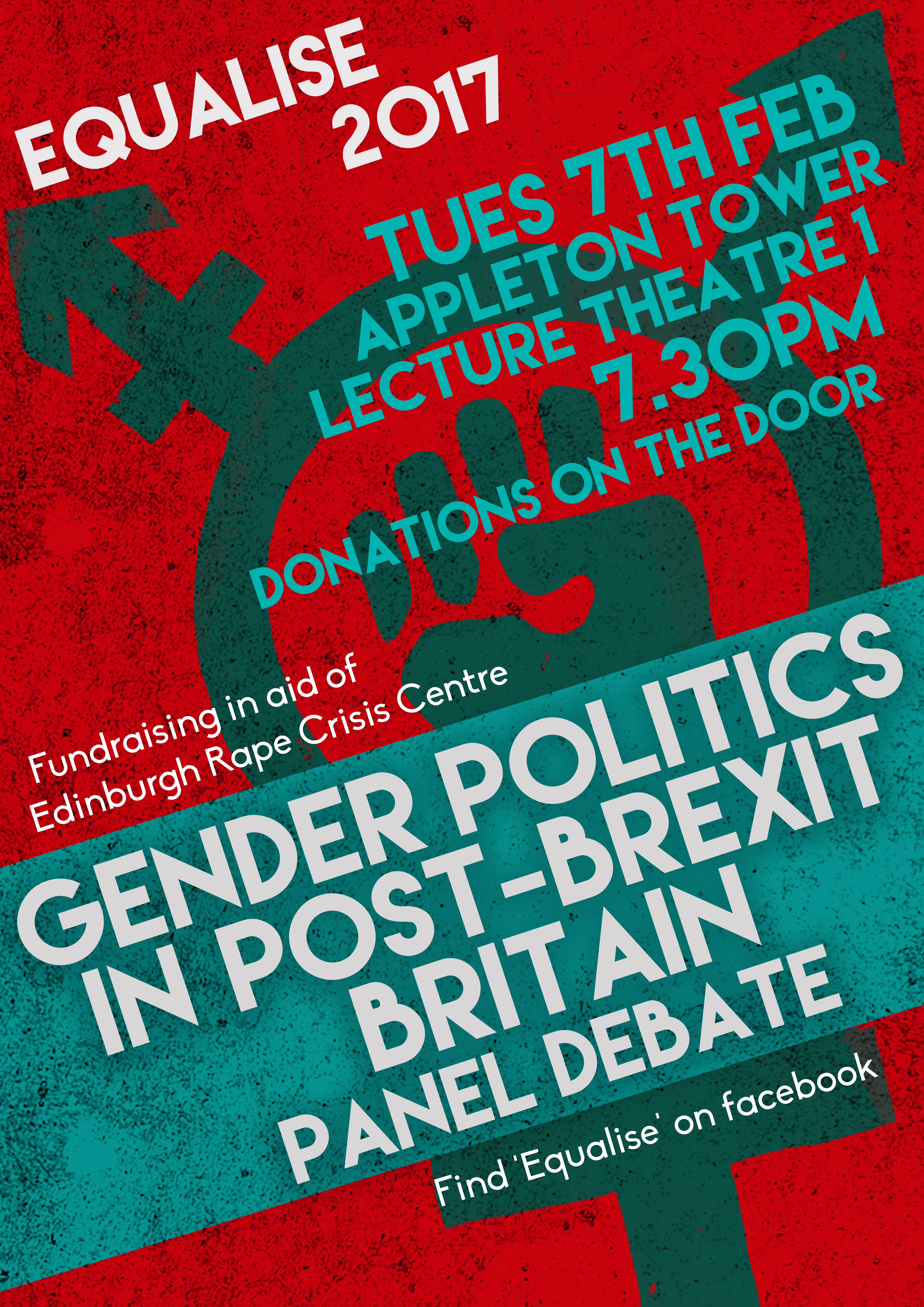 EQUALISE 2017 Panel Debate Poster
