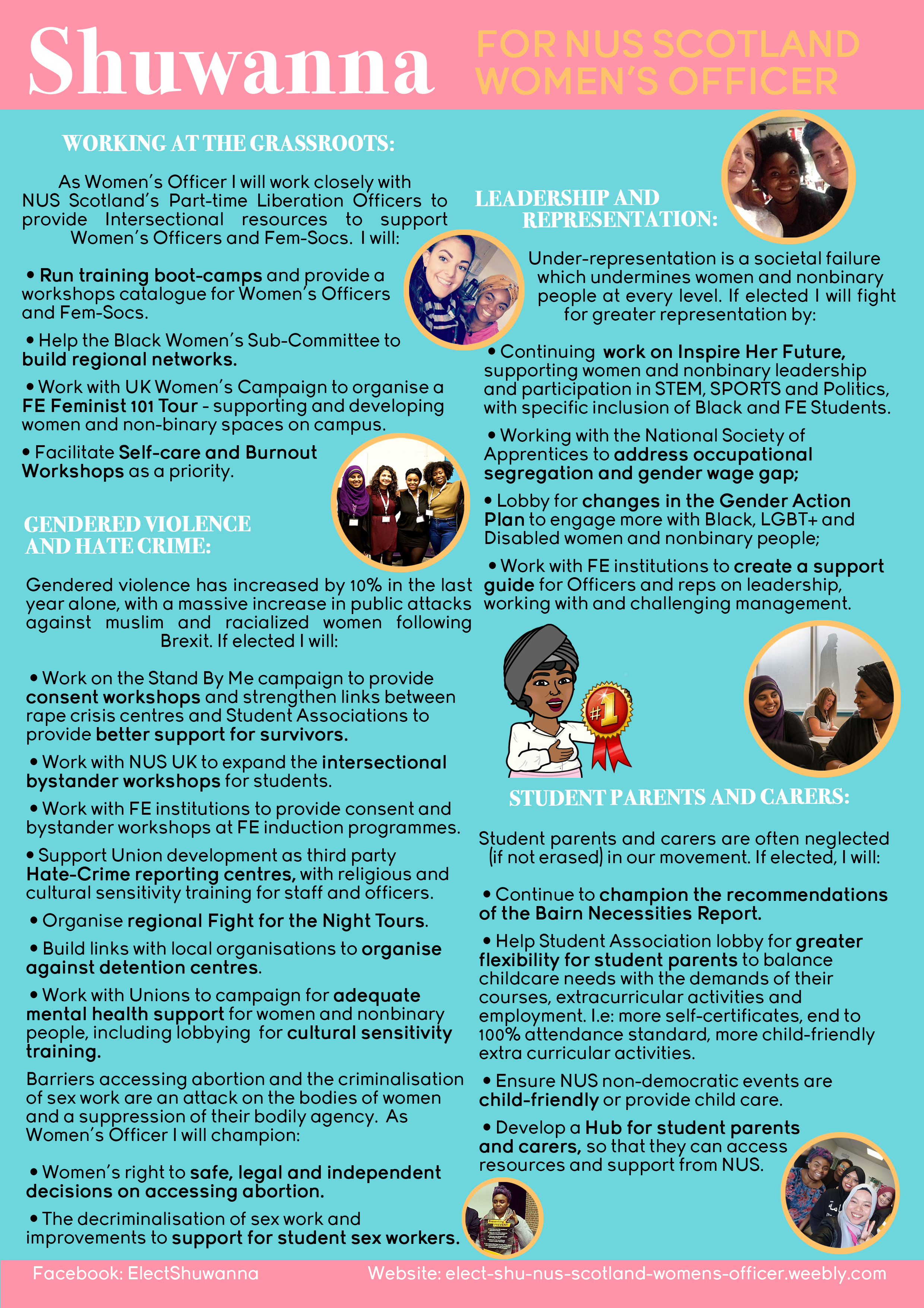 Shuwanna Women's Officer Manifesto