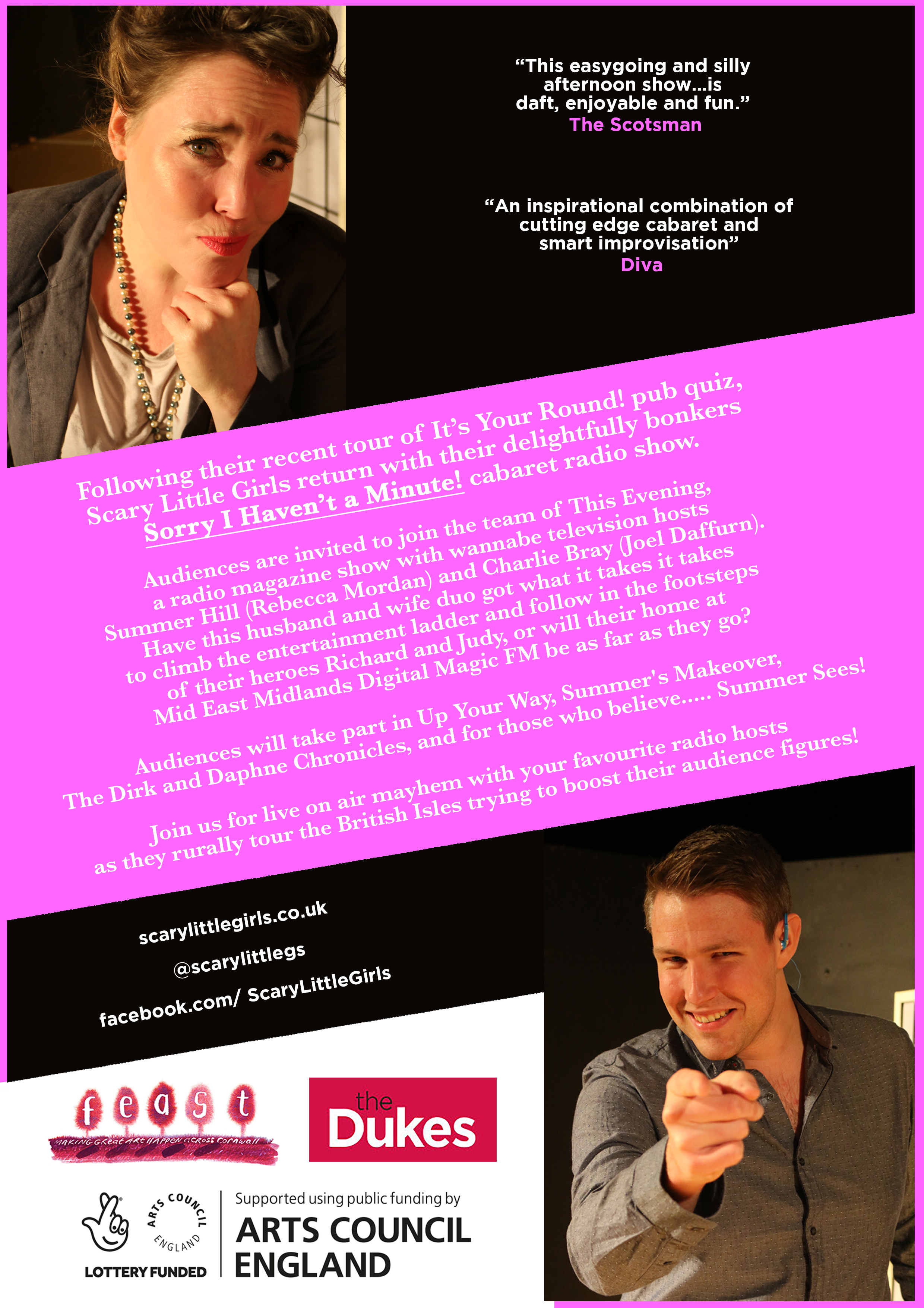 Sorry I Haven't A Minute! Flyer
