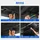 サムネイル： Cartist ロッドホルダー 車 ハンガー インテリアバー キャリー ハイエース 200系 ジムニー アルファード 40系 セレナ C28 ステップワゴン R