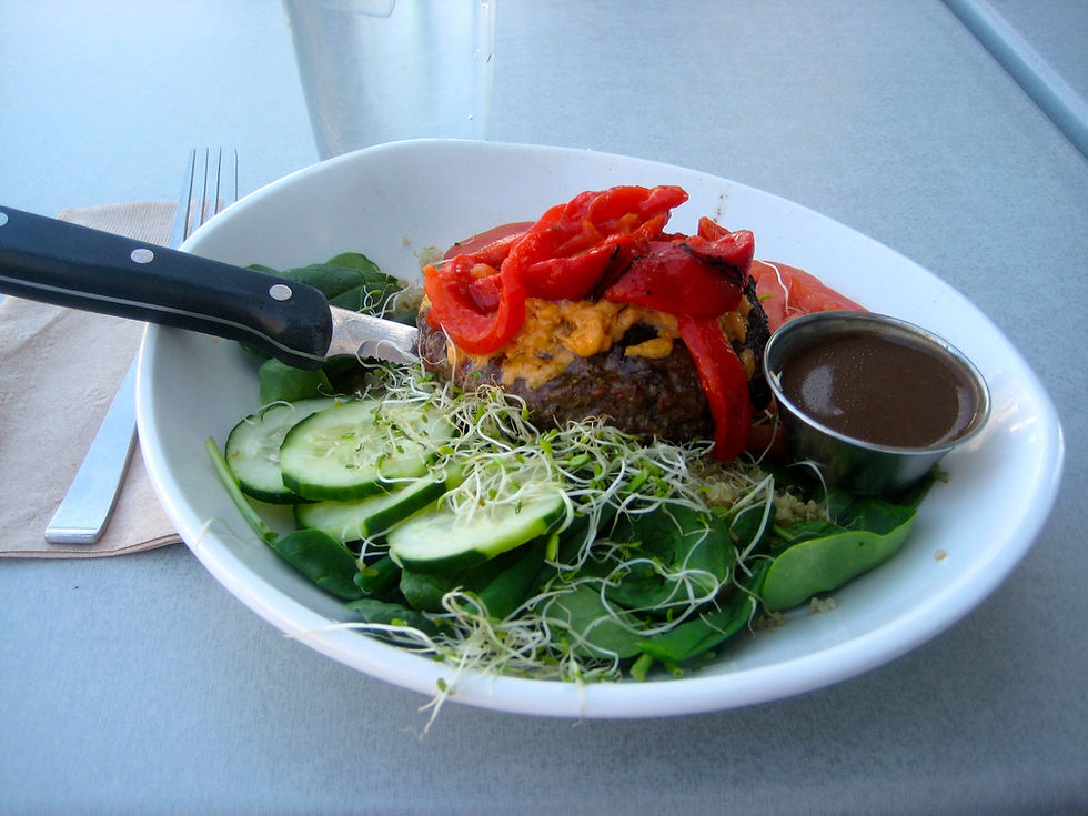 2-15-15 03burger salad at the Counter.jpg