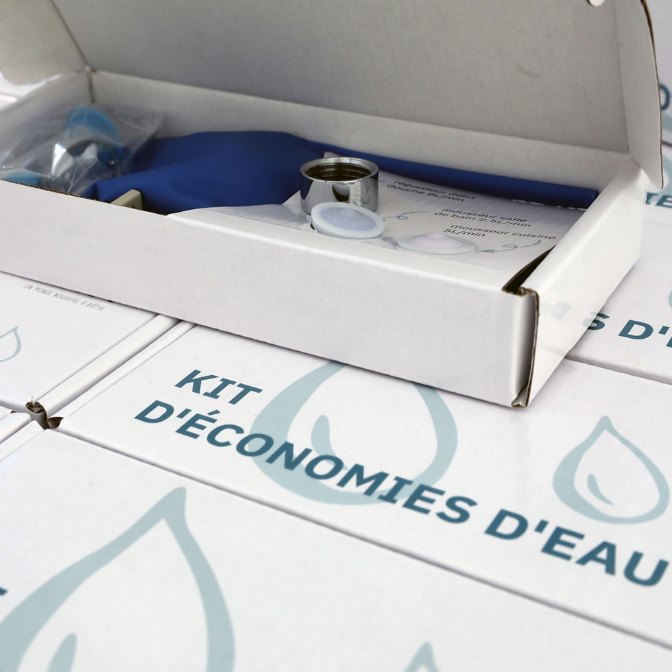 Miniature : Lot de 10 Kits d'économies d'eau