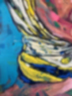 Thumbnail: Sexy woman with sunglasses oil painting (sent rolled in a tube)