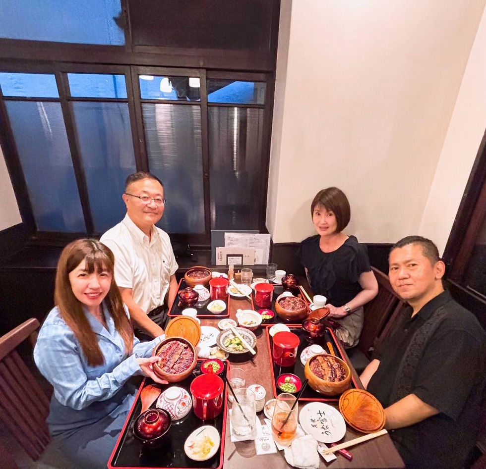 チームうなぎ2026|西村香織さん・堀内弁護士・山野修作さんと福岡大名での食事会