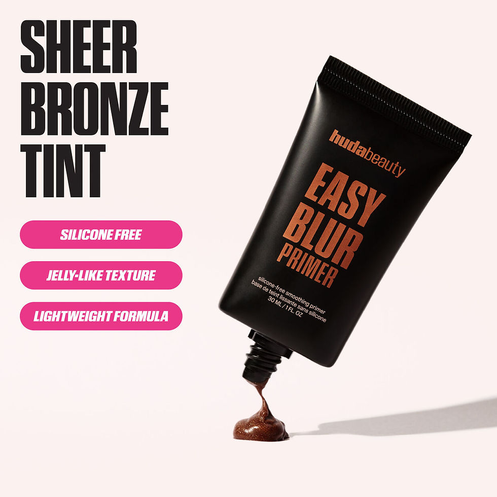Thumbnail: Huda beauty Easy Blur Silicone-Free Smoothing Primer Bronze Fudge