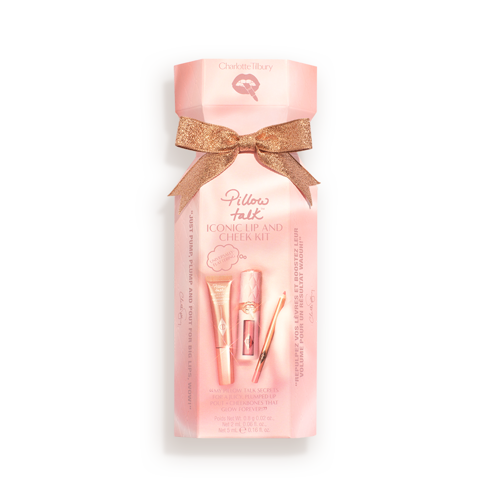 CHARLOTTE TILBURY PILLOW TALK ICONIC LIP AND CHEEK KIT
LIP & CHEEK KIT