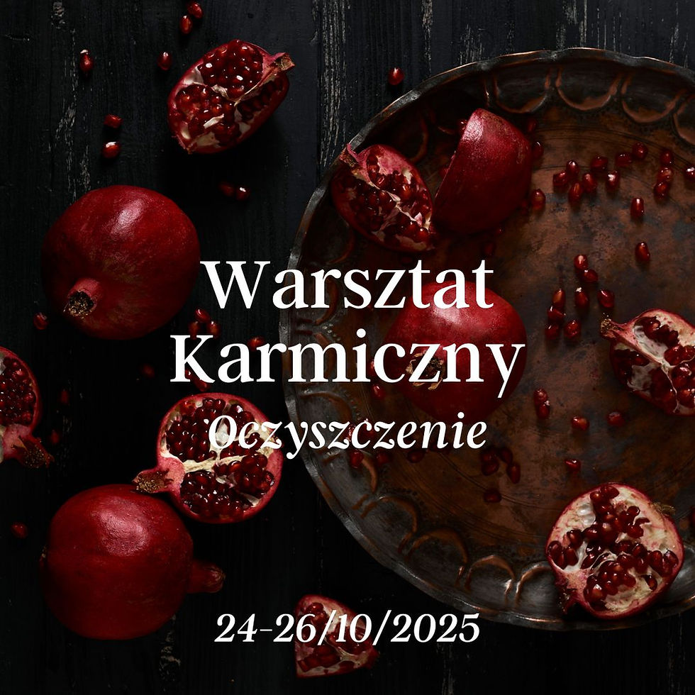 Warsztat Karmiczny- Oczyszczenie