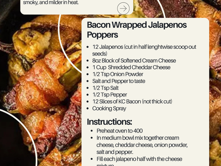 Bacon Wrapped Jalapeno Poppers
