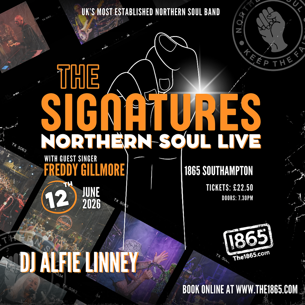 The Signatures: Northern Soul Live