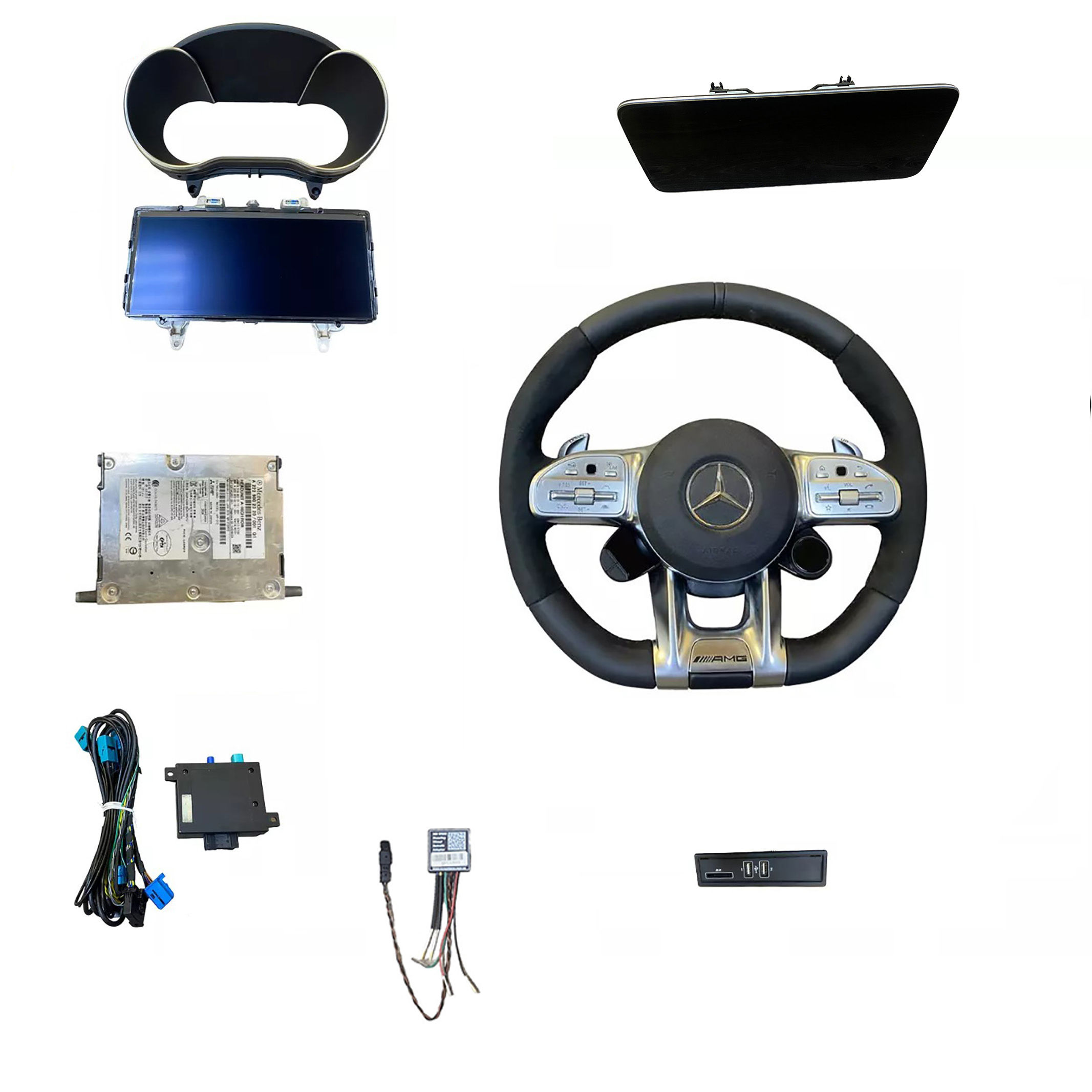 Mercedes-Benz C CLASS/ W205, W253 Retrofit 2015-2017 into 2020 Kit2