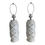 Thumbnail: Blanc Porcelain Lattice Pattern Table Lamps -a Pair