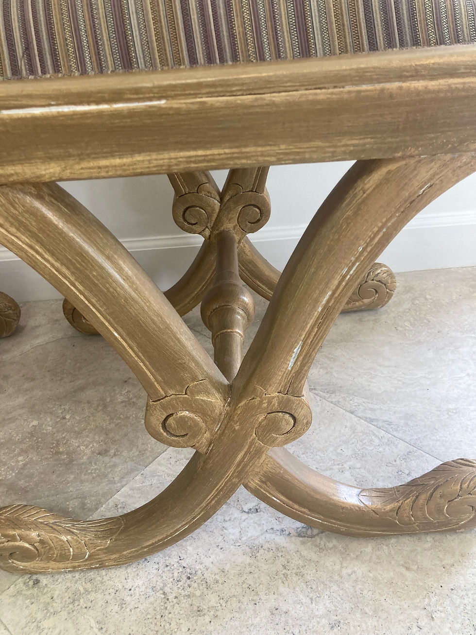 Thumbnail: French Regency Ottomans- a Pair