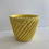 Thumbnail: Old School Palm Beach Yellow Glazed Ceramic Cache Pot