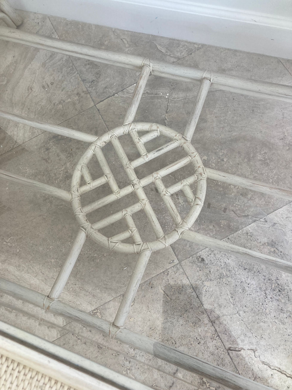 Thumbnail: Chinoiserie Rattan Coffee Table