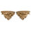 Thumbnail: Michael Taylor Acanthus Leaf Natural Wall Brackets, a Pair #2