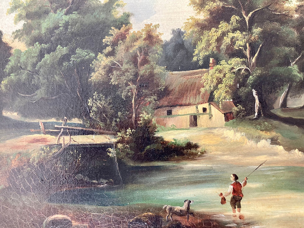 Thumbnail: French 19th Century Landscape Painting